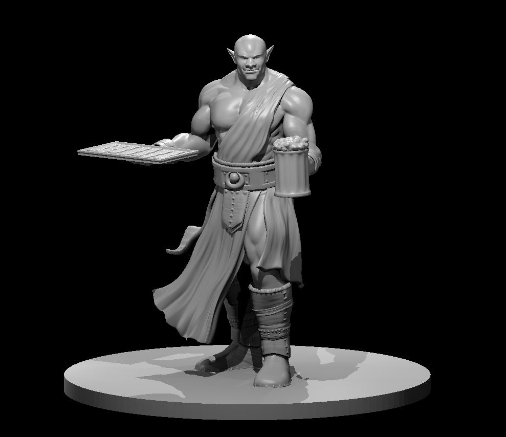 Half Ogre Monk Chef